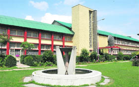 A file photo of Government Medical College in Srinagar. Six colleges associated with the college have been issued gag orders restraining their staff from interacting with the media. 