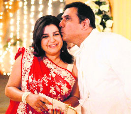 Farah Khan and Boman Irani in Shirin Farhad Ki Toh Nikal Padi