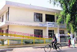 A file photo of ayurveda hospital at Model Gram in Ludhiana.
