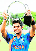 Captain of the Indian Under-19 cricket team Unmukt Chand