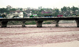 Tawi river in Jammu.