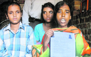 Rani, who has been suffering from cancer for the past two years, is short of money for her treatment.