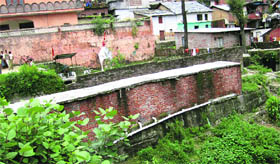 The Ram Chowk area has virtually turned into a slum.