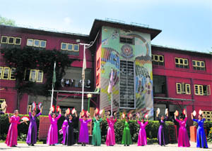 Mallinson, oldest girls school in Kashmir, prepares for the centenary celebrations in Srinagar.  