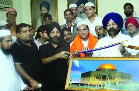 Many Muslims joined the SAD (Badal) in the presence of Manjeet Singh(GK) and Onkar SIngh Thapper in New Delhi on Saturday