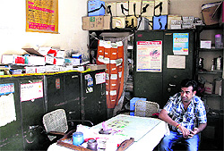 Though cramping for space, the dispensary provides good services to patients at Basti Gujan
