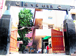 DAV College wears a deserted look as teachers go on a mass leave in Amritsar on Wednesday