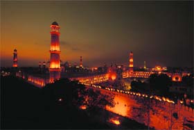 A view of Lahore: 4,000 ex-soldiers will now guard the city