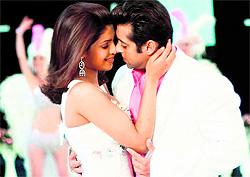 Priyanka Chopra and Salman Khan