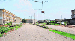 A road in Sri Guru Teg Bahadur Nagar Scheme has recently been covered with gravel in Amritsar. Photo: Vishal Kumar