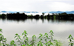 A serene sky presents a breathtaking view after rain in Jammu on Saturday