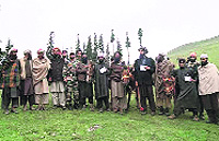 The winners pose their prizes at Gotul Dessa in Doda