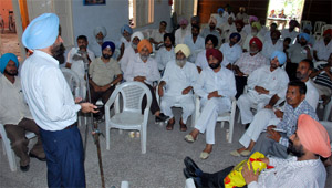 A seminar against drug addiction, Nashe Ik Samajik Korh, organised by the Tarksheel Society, Punjab, in progress at the Teachers Home in Bathinda on Sunday. 