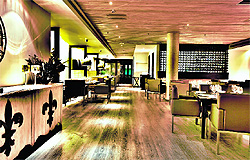 An inside view of The Pewter Room