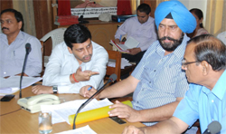 A file photo of the General House meeting of the Municipal Corporation Bathinda. Councillors feel that despite being the elected representatives, they do not have any say as bureaucrats tend to stonewall their proposals. 