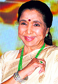 Acting debut: Asha Bhonsle