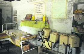 The government wing of the Mithapur Subsidiary Health Centre in Jalandhar