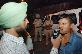 Bathinda police has purchased two new alcometers and has clamped down on cases of drunken driving in the city by initiating special campaigns.