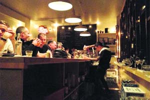 A view of the bar at Grand Electric