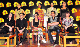 (L-R) Nidhi, Pankaj, Nida Mahmood, Raghavendra Rathore and Neeta Lulla