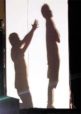 Students stage a play during the youth festival at Guru Nanak Dev University in Amritsar on Sunday.