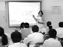 A skilful teacher helps develop the spirit of enquiry among students.