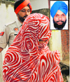 Manpreet Kaur, accused and Manmohan Singh, victim (inset)