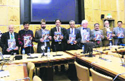 Mirwaiz Umar Farooq at the 21st International Human Rights conference in Geneva