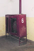 The fire-fighting equipment installed in the Town Hall building at Sector 17 is lying non-functional.