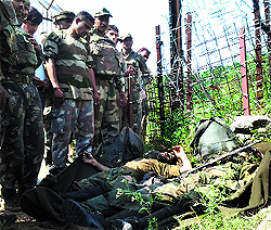 Two infiltrators killed in Poonch sector on Thursday