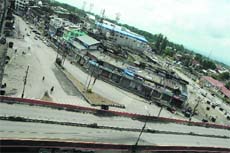 The Jahangir Chowk-Natipora flyover project work is yet to start as it seems to be caught in a bureaucratic quagmire.