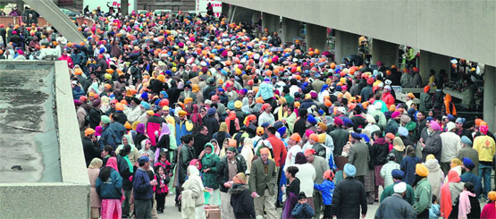 Indians account for 3 per cent of Canadas population 