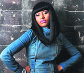 Large hearted: Nicki Minaj