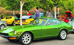 The Datsun 240-Z was the first generation of Z GT two-seat coupes, and later also of the 2+2 hatchbacks produced by Nissan from 1969 to 1978. 