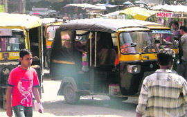 diesel-run auto-rickshaws continue to ply in Ludhiana.