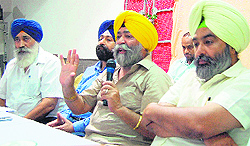 Members of various hotel associations hold a meeting with officials of the Punjab Pollution Control Board in Amritsar on Thursday