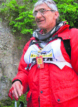 Rajiv Khanna, a motorbike rider