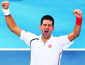 Novak Djokovics win in the China Open has put him in close pursuit of world No. 1 Roger Federer.