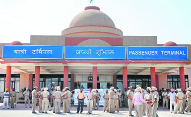 The Integrated Check Post at the Attari-Wagah border. A Tribune file photograph