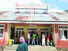 A view of Sub-District Hospital at Sogam in Lolab valley of Kupwara district.