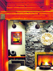 Spotlights are considered to be the best way of lighting up a painting but these should highlight the right areas for a dramatic effect