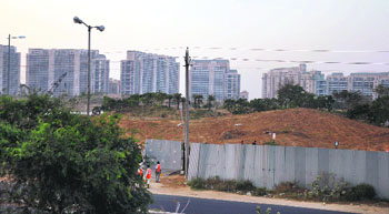 Golf course site in Gurgaon 