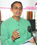 Anil Bairwal,coordinator, National Election Watch