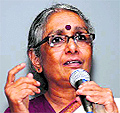 National Advisory Commission member Aruna Roy
