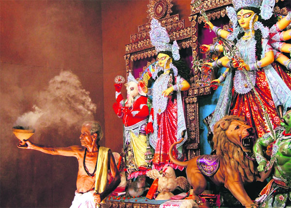 The true message of Navratri is that the individual must find and maintain a balance in life between primordial urges, surges of animal energy and compassion and wisdom that transcend narrow self-interest