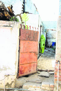 The rape victims house in Rohtak