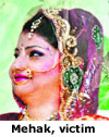 Mehak, victim
