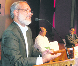 Director, ICRTC, Dr VS Ravindran, addressing the gathering.