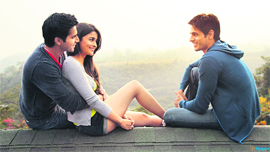 (L-R) Varun Dhawan, Alia Bhatt & Siddharth Malhotra