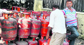 The demand for LPG cylinders increases during winter in the state.